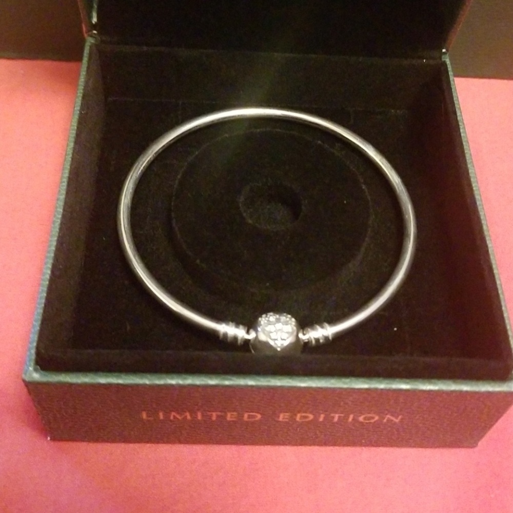 Pandora bracelet with charm